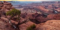 Dawn at Dead Horse Point