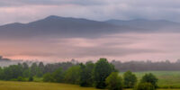 First Light Through the Fog Smokies